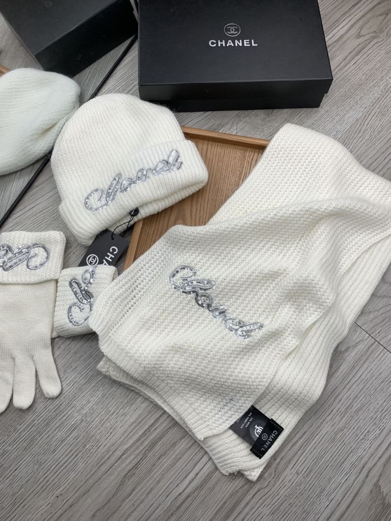 Chanel Caps Scarfs